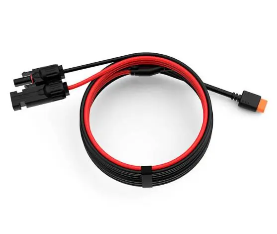 Cable ECOFLOW MC4 a XT60 de 2.5m de longitud Disponible Ahora