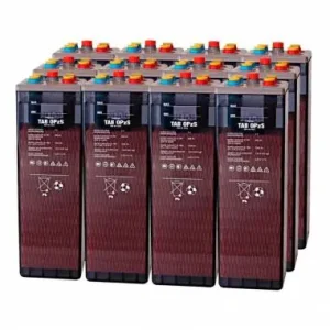 Disponible Ahora Batería OPzS 48v. 2260Ah. TAB 12 OPzS 1500 - Placa Tubular