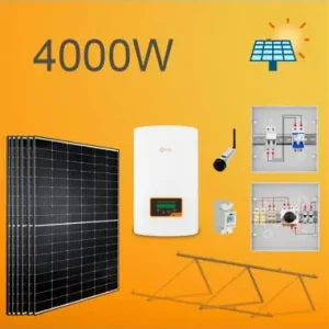 kit 4000W autoconsumo solar sin baterías Promoción Exclusiva