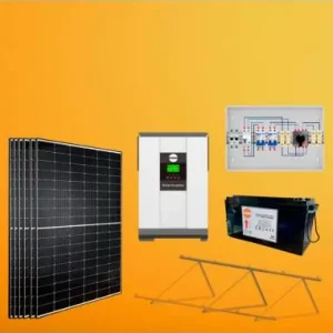 Kit Solar Aislada 24V 6000Wh/día A Buen Precio