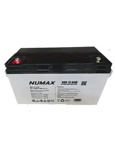 Solo Hoy Batería Solar Numax 100Ah AGM80-12