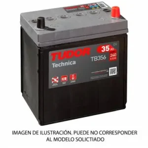 Oferta Limitada Batería Tudor TB356A 12V 35Ah Technica