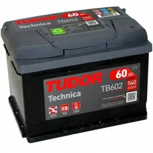 Batería Tudor TB602 12V 60Ah Technica Últimas Unidades