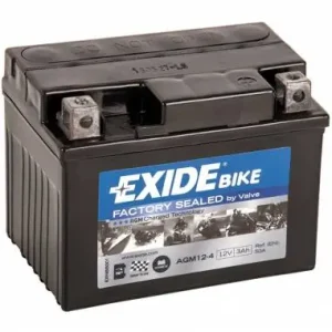 Batería Exide AGM12-4 12V 3Ah AGM Promoción Exclusiva