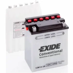 Liquidación Batería Exide E12N14-3A 12V 14Ah Plomo Abierto