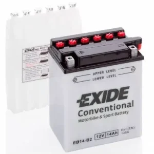 Batería Exide EB14-B2 12V 14Ah Plomo Abierto Precio Bajo