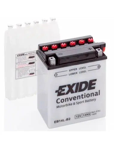 Batería Exide YB14L-B2 12V 14Ah Venta Final