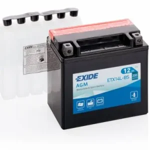 Batería Exide ETX14L-BS 12V 12Ah AGM Pago Seguro