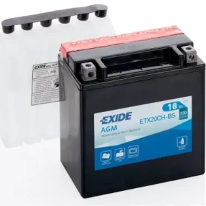 Batería Exide ETX20CH-BS 12V 18Ah AGM Marca Reconocida
