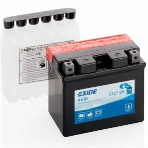 Batería Exide ETZ7-BS 12V 6Ah AGM Precio Bajo