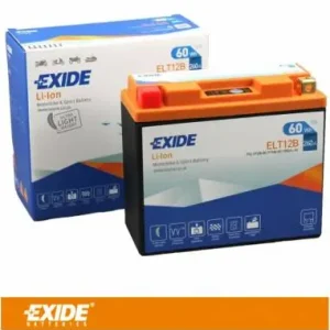Últimas Unidades Batería de Litio EXIDE ELT12B