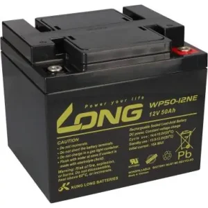 Garantía De Devolución De Dinero Batería AGM 12V 50Ah Long WP50-12NE Silla Ruedas