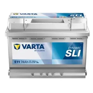 Mejor Precio Batería Varta E11 74Ah 680A 12V para coche – Dynamic SLI