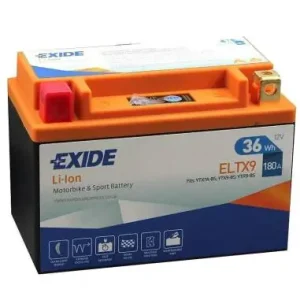 Popular Batería moto Litio Exide ELTX9
