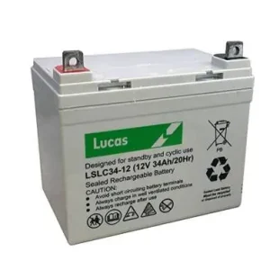 Batería 12V 34Ah Lucas AGM LSLC34-12 Stock Limitado
