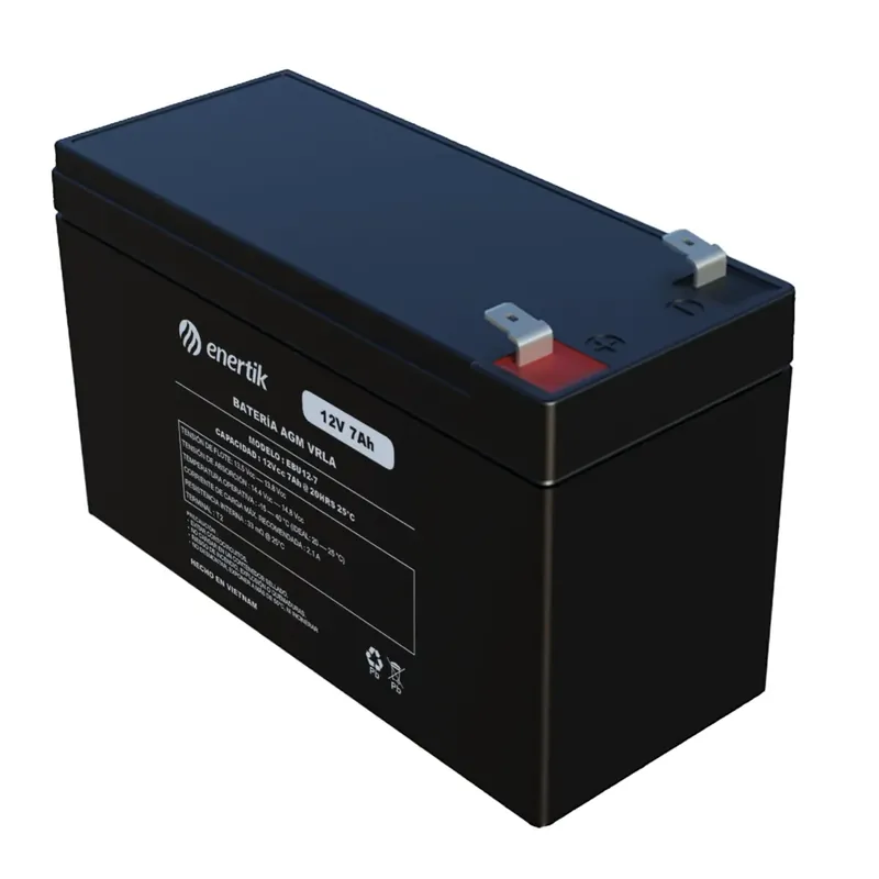 Batería de Ciclo Profundo AGM – Enertik – 12V 7Ah Stock Limitado