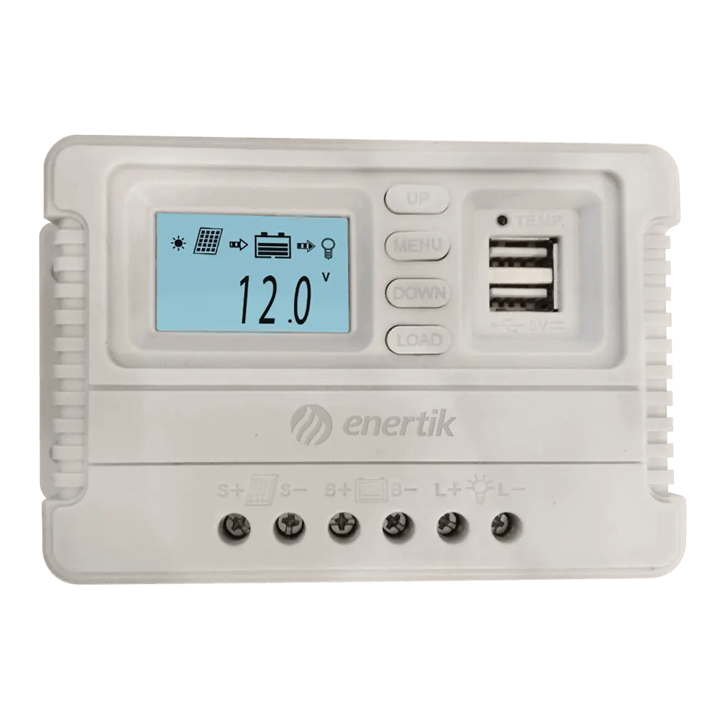 Certificado Regulador de Carga para Paneles Solares 60A 12/24V – Línea CP