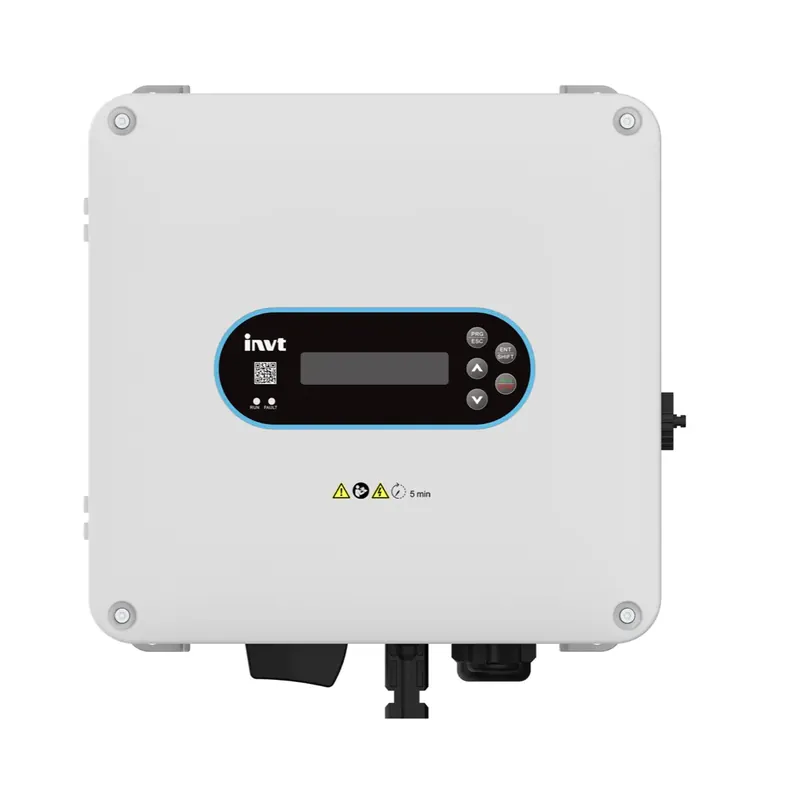 Devolución Gratuita Inversor de bombeo solar (VFD) INVT SP100 – Trifásico 380V / 2.2KW / Entrada CC