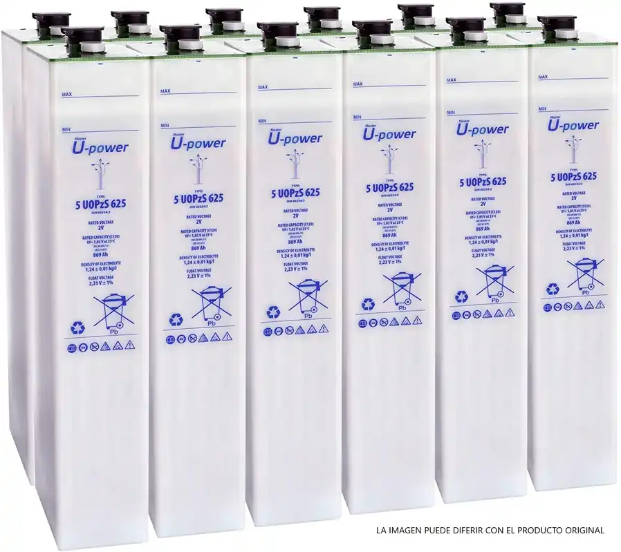 Batería 12V 1000Ah UOPzS U-Power Precio De Fábrica