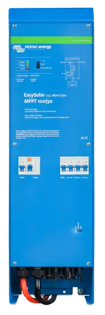 Victron EasySolar 24/1600 40A-16A MPPT 100/50 24V Inverter Charger – CEP242161010 Ocasión Especial
