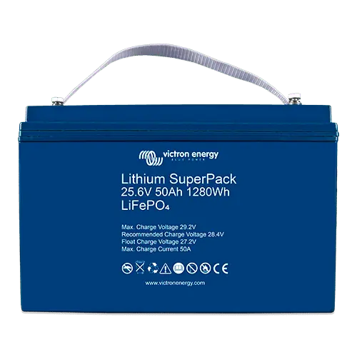 Victron SuperPack 25.6V-50Ah (M8) lithium battery - BAT524050705 Gran Oferta