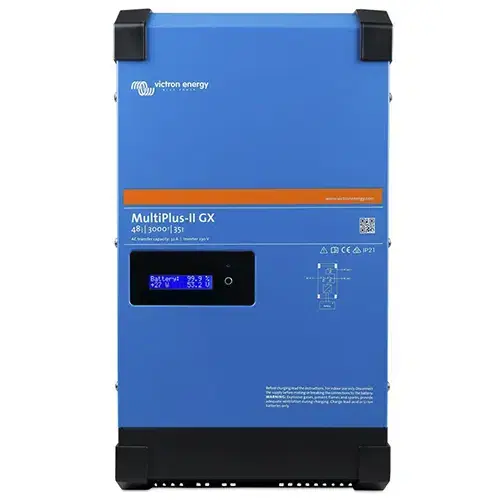 Wechselrichter-Ladegerät Victron MultiPlus II GX 48/3000VA 48V 35A+32A - PMP482306000 Solo Por Tiempo Limitado