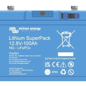 Bateria de lítio Victron SuperPack 12,8V/100Ah NG LiFePO4 - BAT512110740 Barato