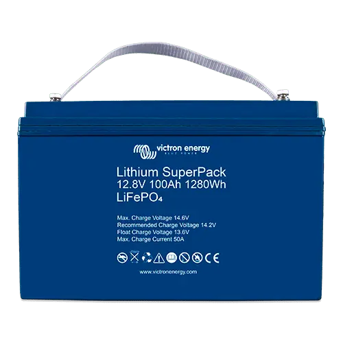 Victron SuperPack Lithium-Batterie 12,8V-100Ah (M8) - BAT512110710 Compra Hoy