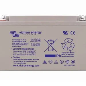 Bateria de ciclo profundo AGM 12V/90Ah Victron (M6) - BAT412800085 Compra Hoy