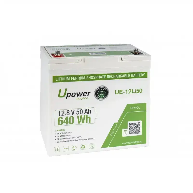 Batería de Litio Upower 12,8V/50Ah – UE-12Li50 Económico