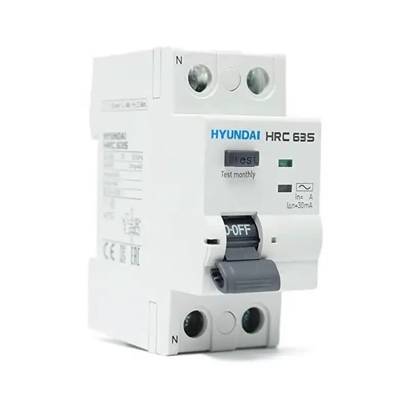 Interruptor diferencial 2P 40A 30mA Tipo A Hyundai Entrega Rápida