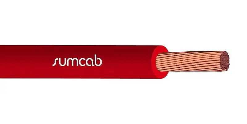 Battery cable 35mm RED (Custom made) Ordena Ya