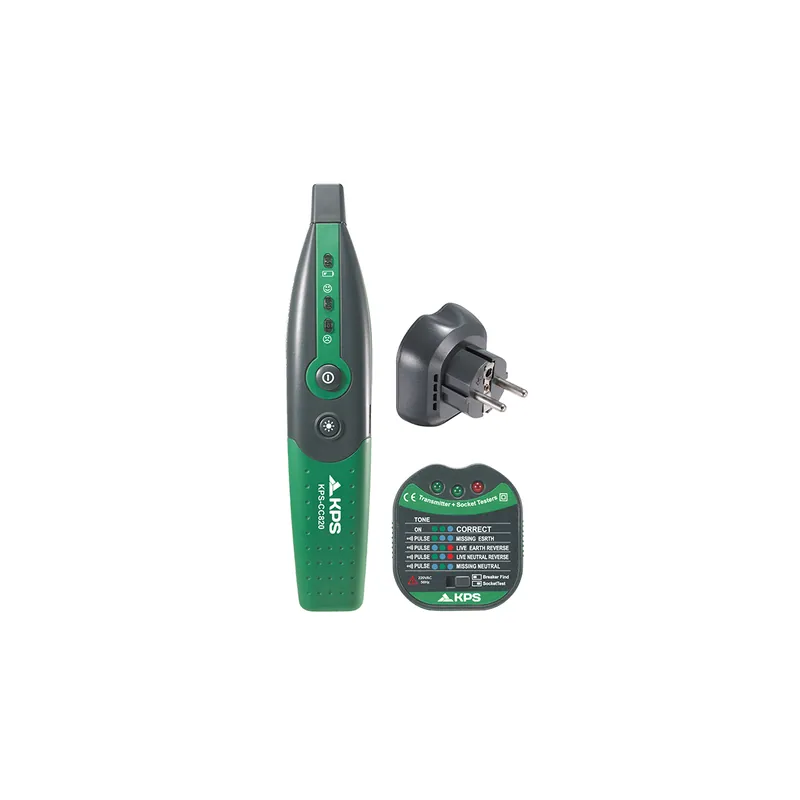 A Buen Precio Comprobador de Enchufes y Localizador de Protecciones CC820 KPS