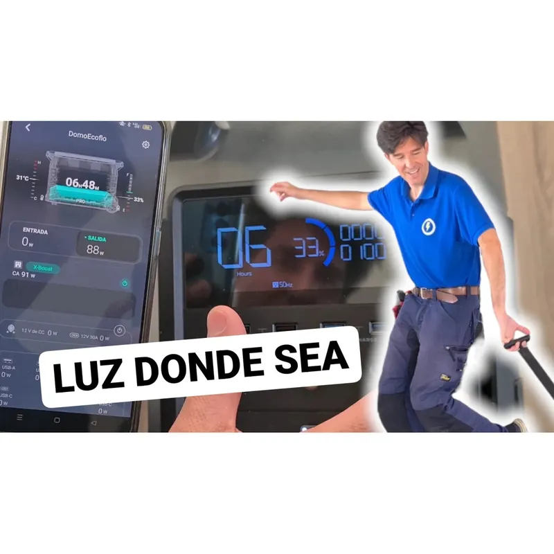 Disponible Ahora Llevamos LUZ donde lo NECESITES