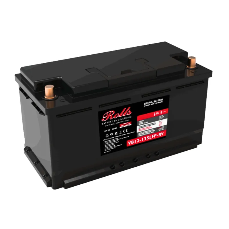 Batería de Litio 12v para placas solares Rolls 135Ah VB12-135LFP-RV Solo Por Tiempo Limitado