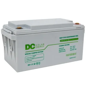 Batería Camper AGM 100Ah 12V DC Solar Energy Compra Hoy