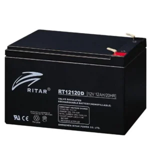 Batería AGM 12Ah 12V RITAR Última Versión