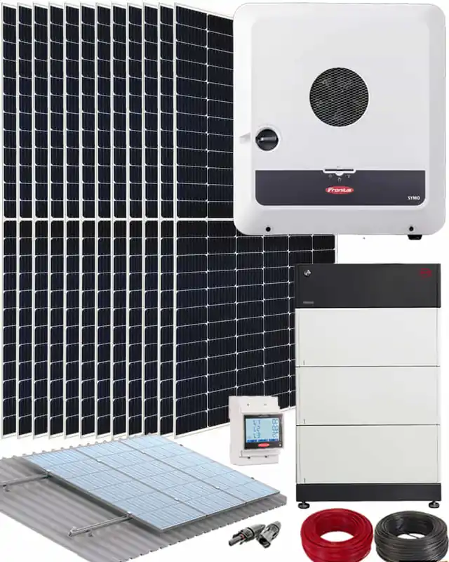 Kit Híbrido Fronius 8000W 40kWhdia Trifásico Promoción Exclusiva