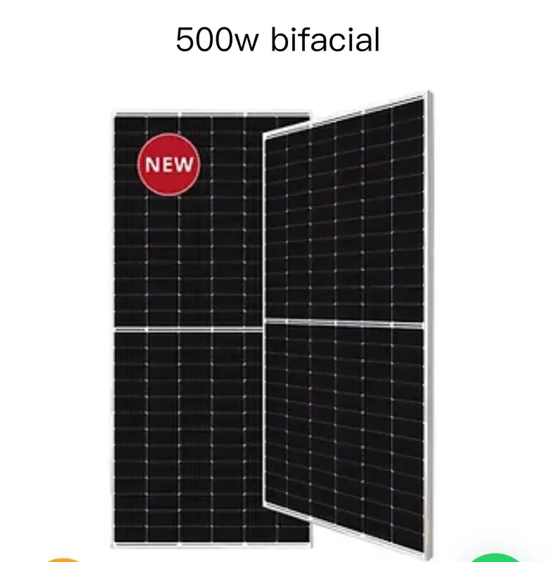 ¡Oferta! Panel Solar Bifacial 500W +Energy M10DB 120 CEL Monocristalino N-TYPE Marco negro Venta Final