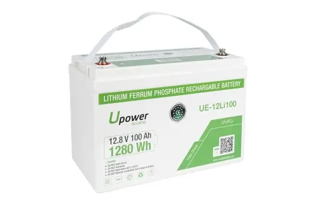 Devolución Gratuita ¡Oferta! Batería solar Litio UPOWER Monobloque De 12.8 V 75Ah UE-12Li75 960 Wh