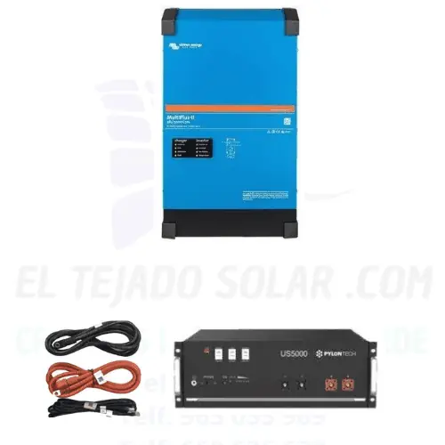 Últimas Unidades KIT solar AC Coupling VICTRON 5+9.6kw