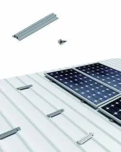 Venta Final Estructura Cubierta Chapa 3 Paneles Solares 05V MICRORAIL