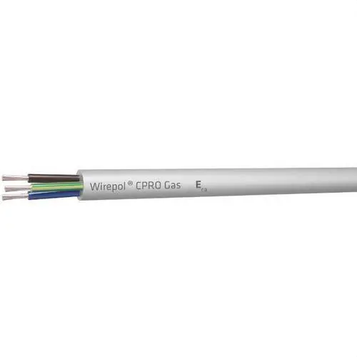 Cable Wirepol GAS CPro H05VV-F 500V 3G1.5 blanco - Rollo de 100 metros Precio Bajo