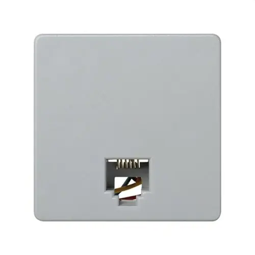 Toma telefónica con 6 contactos RJ12 gris Simon 27 Play Súper Precio