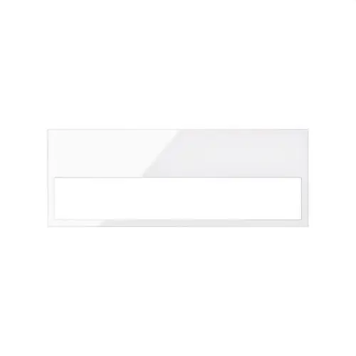 Última Oportunidad Marco mínimo de 3 elementos blanco brillante Simon 100