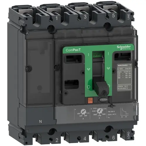 A Buen Precio Interruptor automático ComPacT NSX250N 50kA AC 4P4R 160A TMD