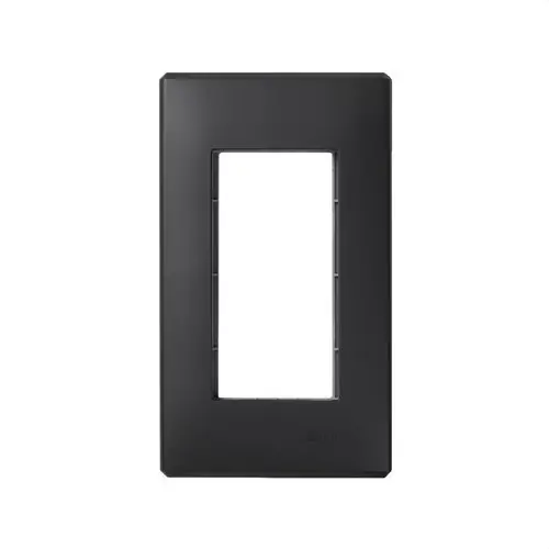 A Buen Precio Marco para pared de empotrar y bastidor para 1 elemento doble grafito Simon 500 Cima