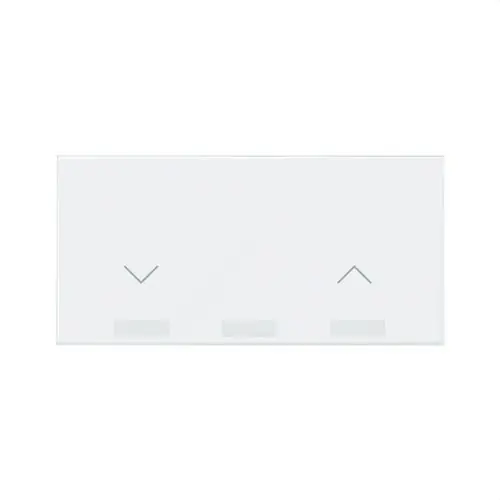 Tecla Simon iO para interruptor de persianas blanco mate Simon 100 Certificado