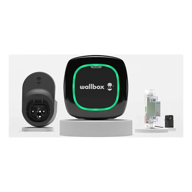 Precio De Fábrica Kit cargador coche eléctrico monofásico 7,4 kW + medidor de energía + Cable Dock + Manguera 5 metros Tipo 2 Wallbox Pulsar Max