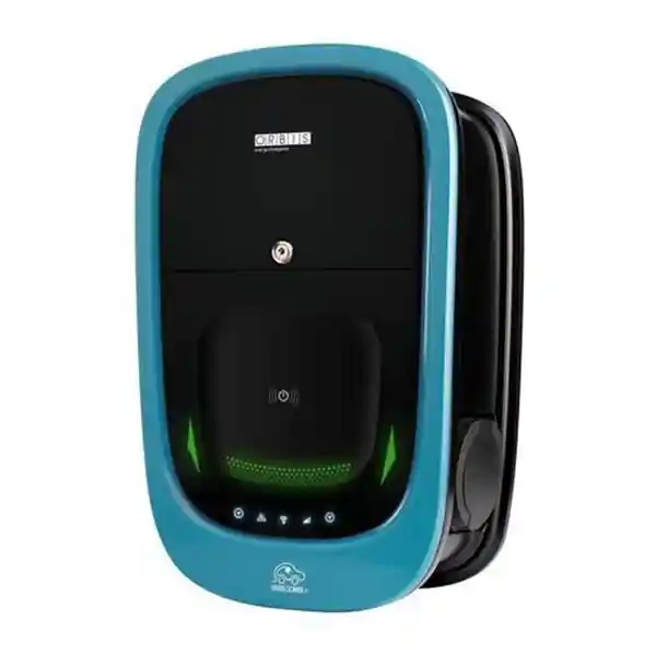 Promoción Cargador coche eléctrico doble con wifi Orbis VIARI Combi trifásico 2 x 22 kW Tipo II